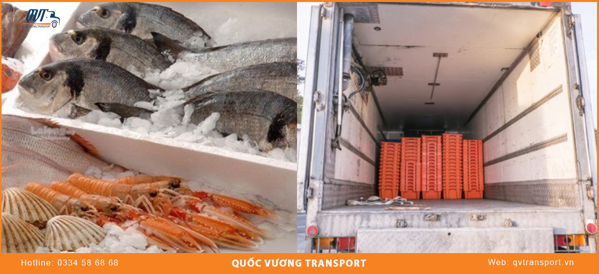 Bí quyết vận chuyển hải sản an toàn và tươi ngon bằng xe tải