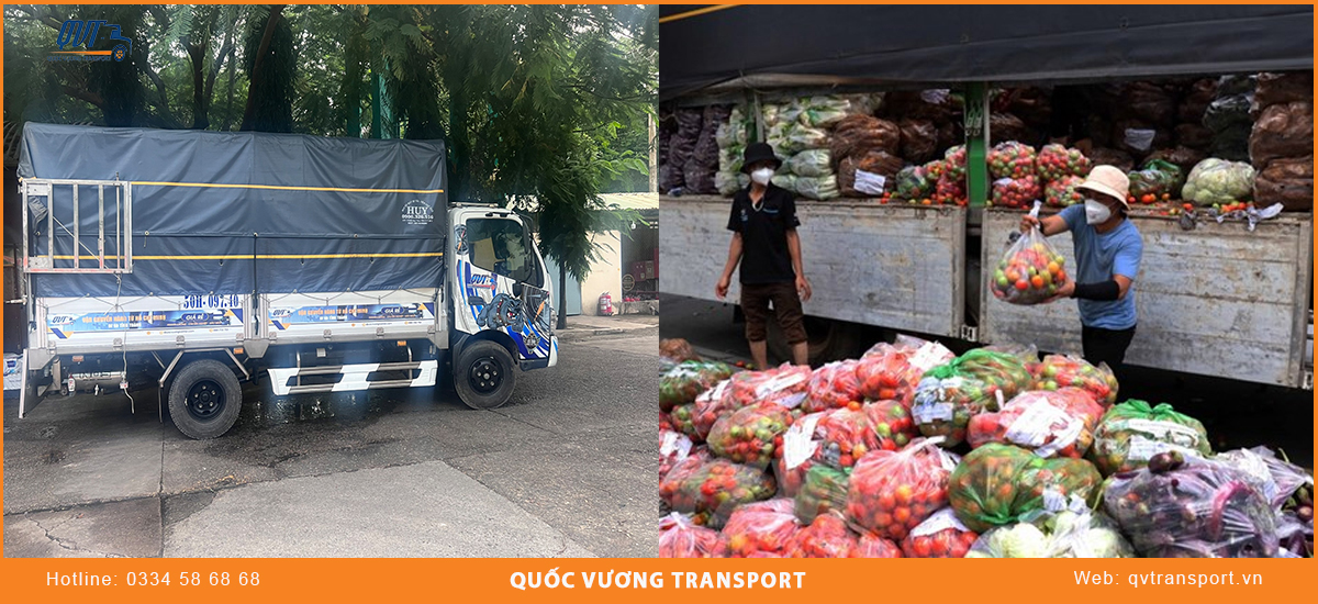 Kinh nghiệm thuê xe tải chở hàng nông sản