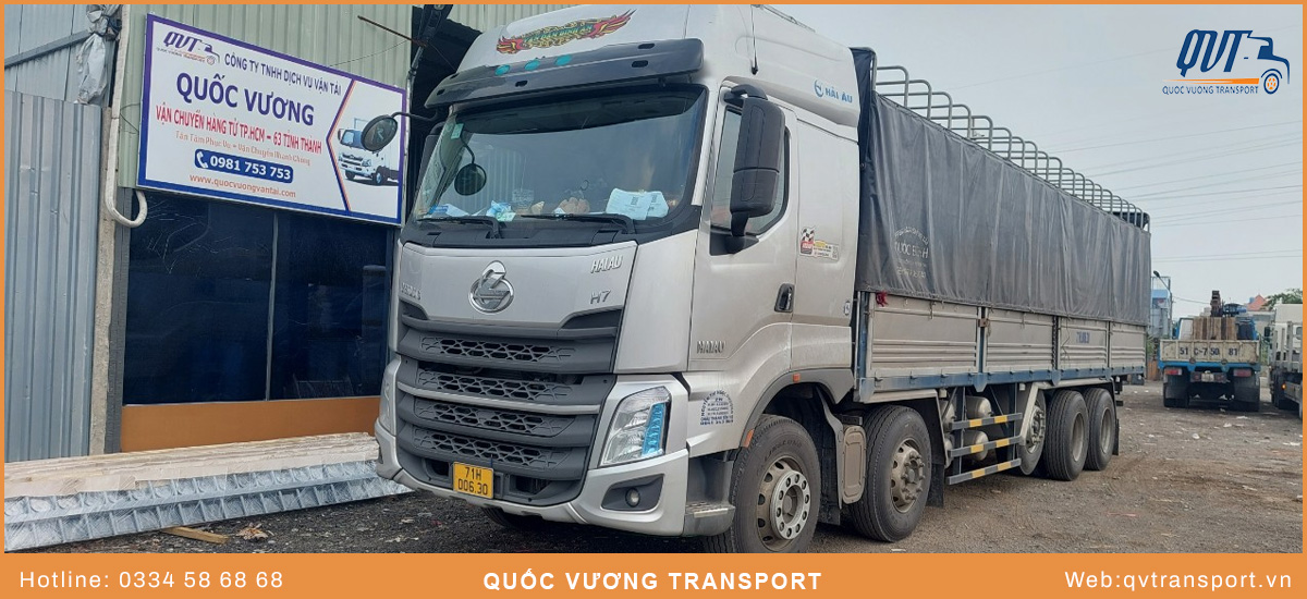 Vận chuyển hàng hóa bằng xe tải tại TP.HCM